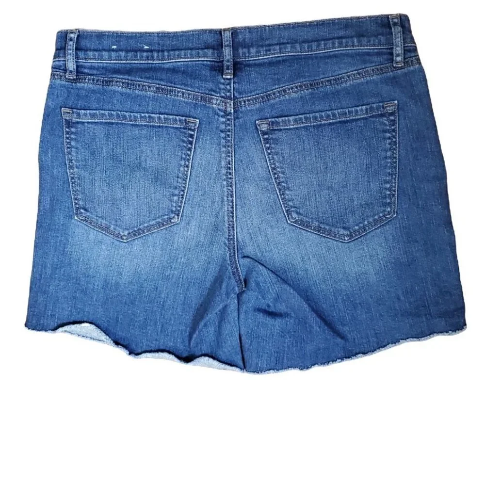 LOFT raw hem